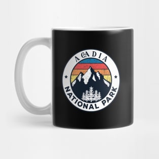 Acadia national park Vintage Mug